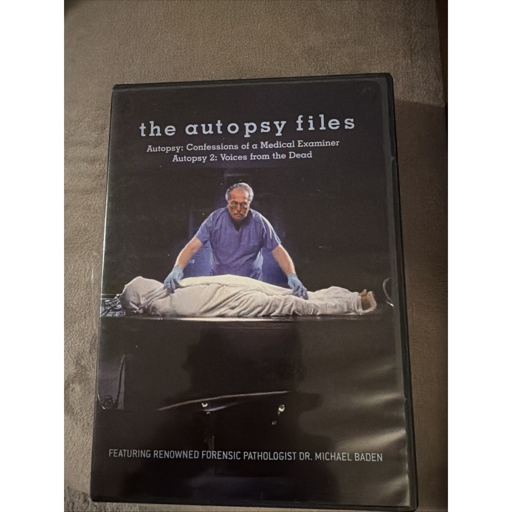 The Autopsy Files DVD 2005 HBO Documentary TV Series Movie True Crime Film